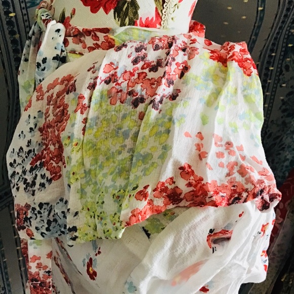 🍀SUPER SALE NWOT BOHO BELL SLEVE BLOUSE TOP - Picture 3 of 5